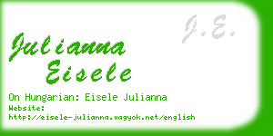 julianna eisele business card